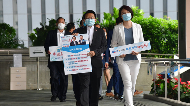 有片 | 陳勇參選港區人大政協界別 提五大當選承諾