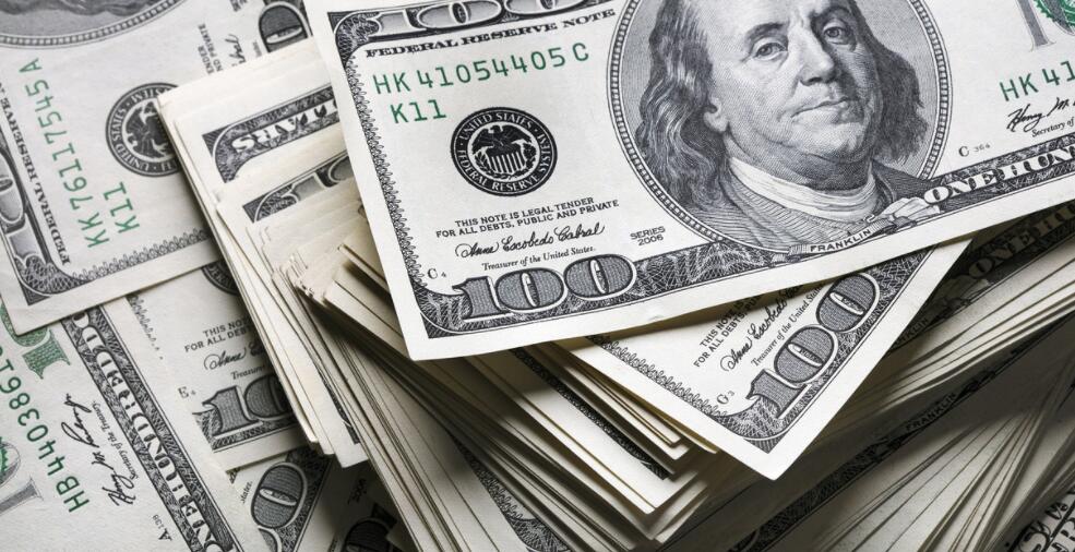 美元指數11日顯著上漲