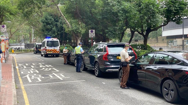 警方沙田區打擊違泊 發2599張告票拘1人