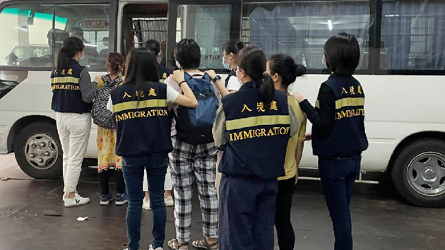 入境處一連4日全港反黑工 拘捕13人