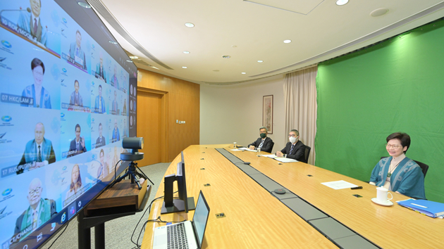 林鄭強調港最奉行自由貿易：已克服種種嚴峻政治挑戰