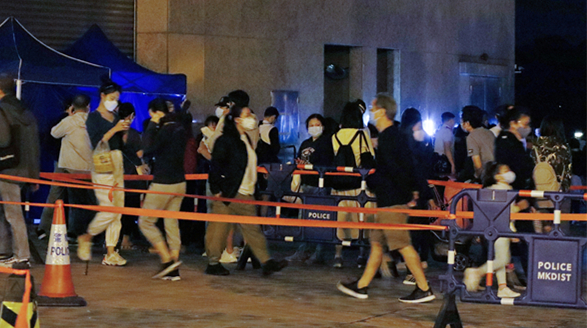 圖集 | 國泰機師初步確診 凱帆軒1至3座列「受限區域」強檢