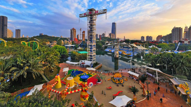 深圳三大主題公園全國競爭力前十  