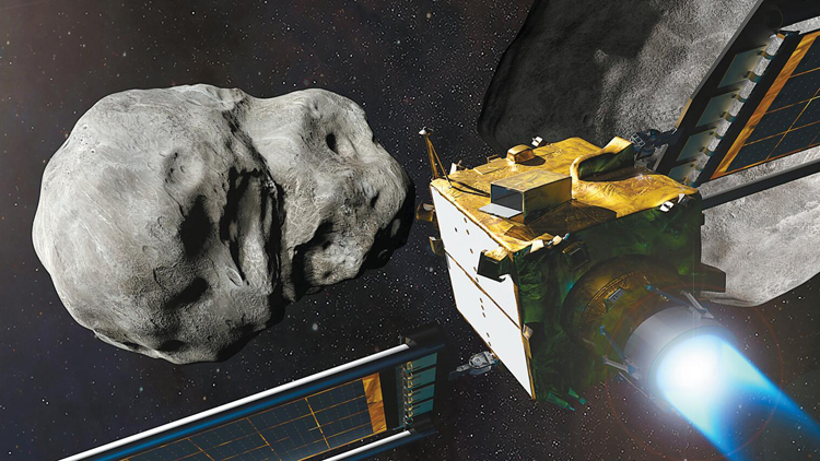 NASA射飛行器撞擊小行星 防地球遭撞 欲改其軌道