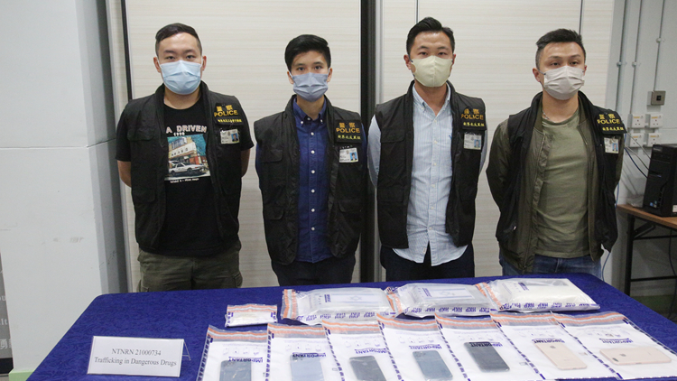 警搗元朗毒品儲存倉 檢值330萬元可卡因拘2人