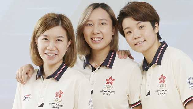 本港乒壇3女將邁步美麗人生