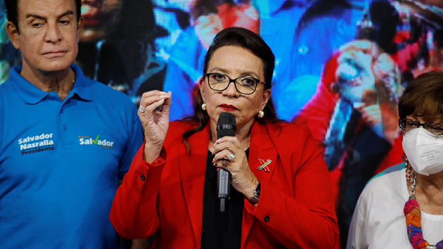 【追蹤報道】卡斯特羅勢成洪都拉斯首位女總統