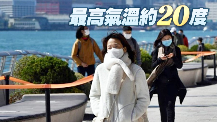 強烈季候風信號生效 本港12月1日早多區錄得14度