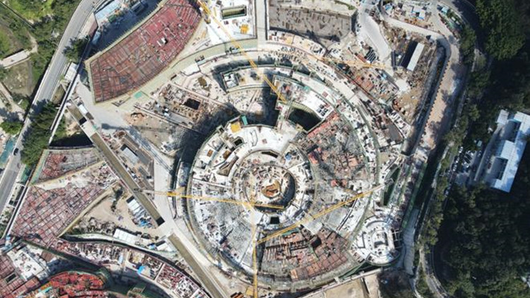 深圳小梅沙海洋世界海洋館封頂  預計2024年正式營業