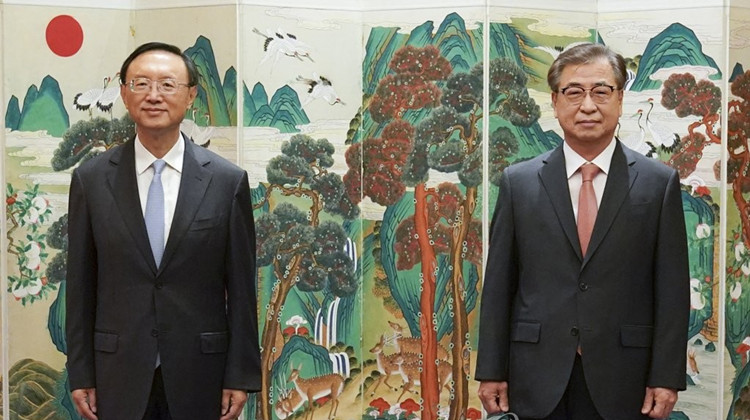 楊潔篪將同韓國國家安保室長徐薰舉行磋商