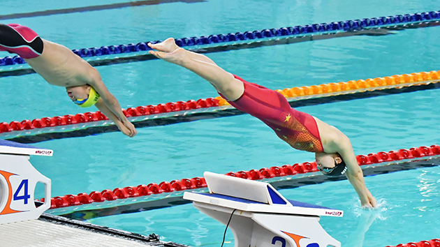 圖集｜夢之隊在港上演多輪跳水及游泳表演