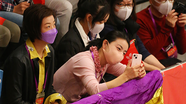 圖集｜張怡寧郭晶晶齊齊現身 觀看內地奧運健兒示範表演