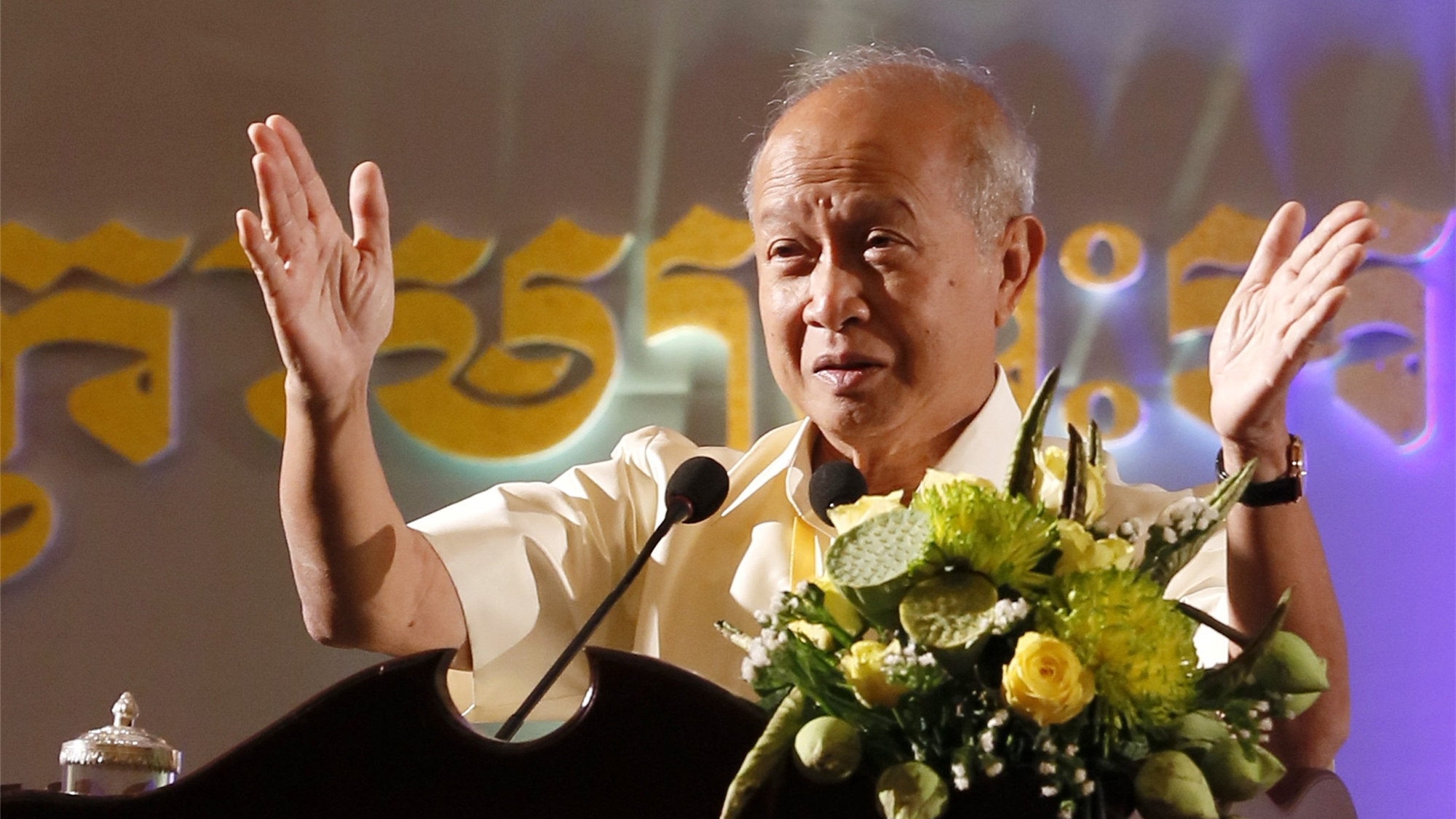 拉那烈親王遺體運回柬埔寨