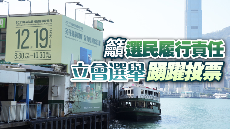 各界人士：為香港良政善治投神聖一票