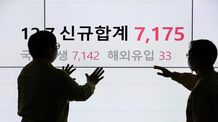 韓新增確診7175例創歷史新高 專家：拐點未到恐將過萬