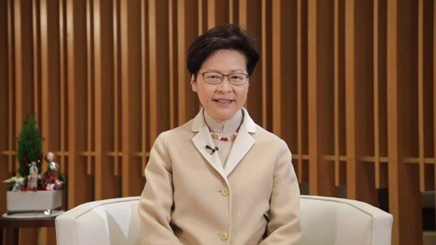 林鄭對是次選舉懷三大期待 指港終渡過大風大浪