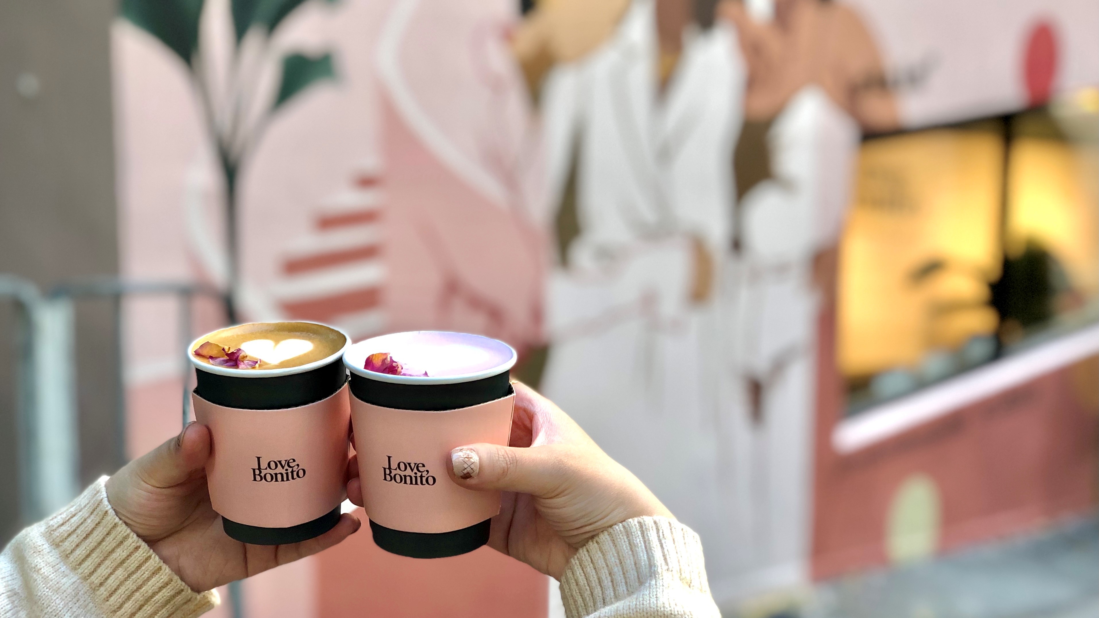 【玩樂】Love Bonito限定咖啡店 粉紅牆打卡送飲品 優先看秋冬服飾