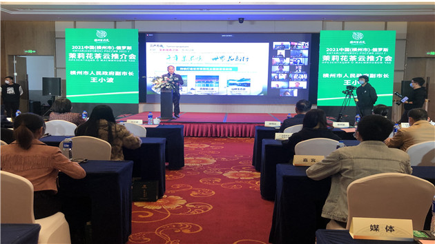 桂橫州欲打造茉莉花「1+9」產業集群