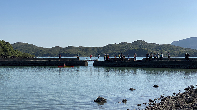 圖集｜西貢曝罟灣：半月形海上堤圍