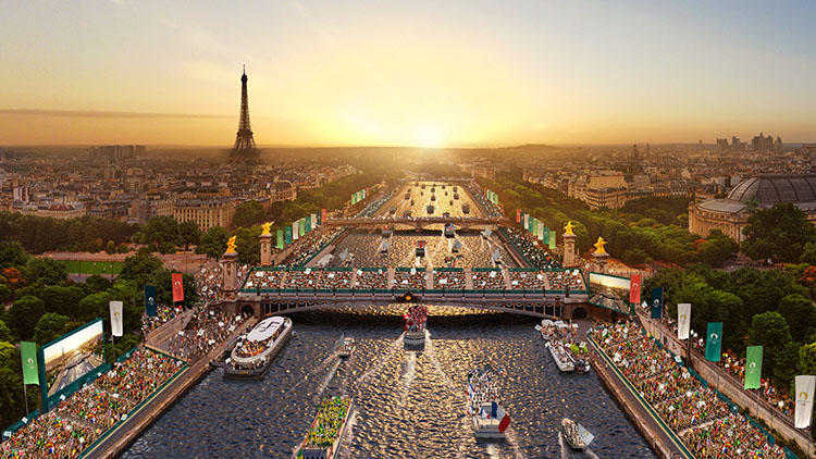 圖集｜巴黎奧運開幕禮塞納河沿岸舉行 外圍區域免費開放與民同樂