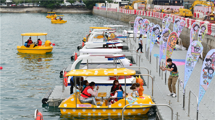 圖集 | 灣仔水上運動及康樂主題區已開放 可「零距離」賞維港