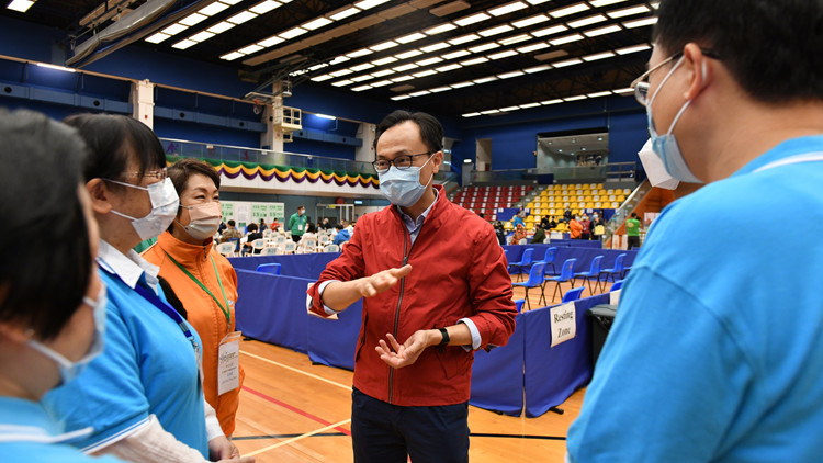 政府呼籲市民盡快接種第三劑疫苗保護自己