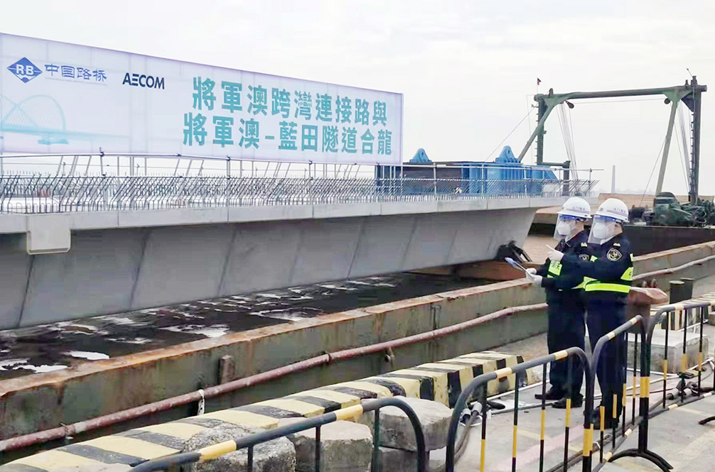 斗門海關助力供港大構建出口 支持將軍澳大橋建設
