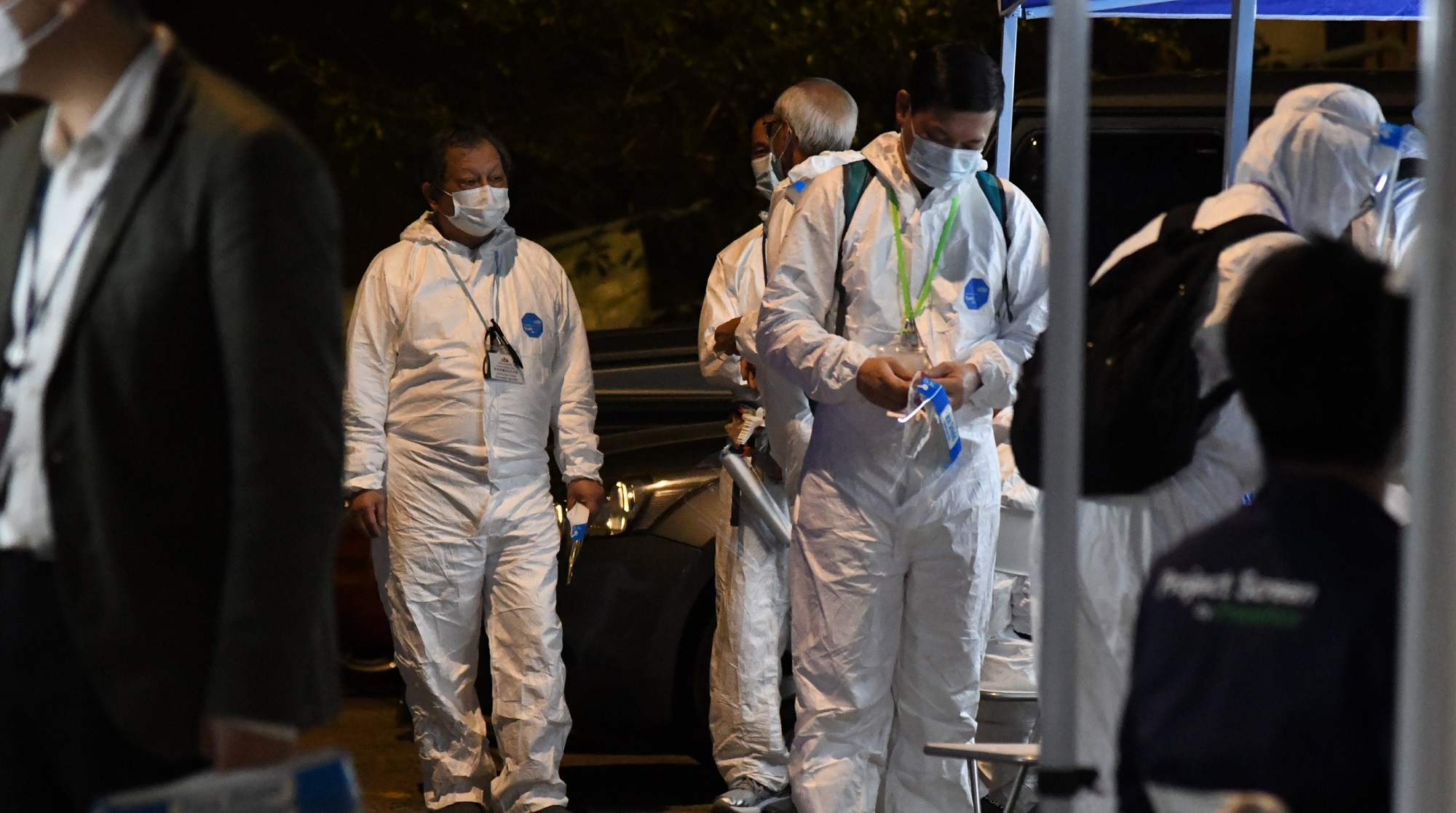 屯門疑隱形傳播當局籲早檢 區內設10檢測點居民「願檢盡檢」