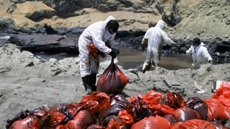 湯加火山噴發致秘魯油輪6000桶石油洩漏