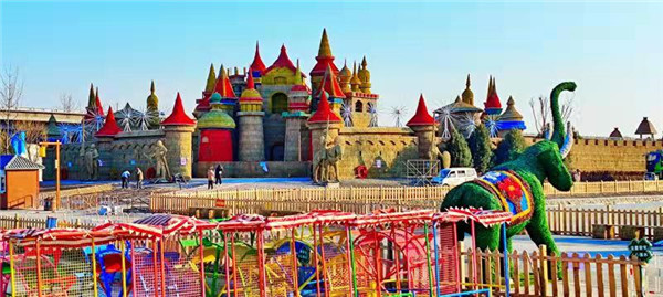 山西太原稻田公園煥彩迎新春