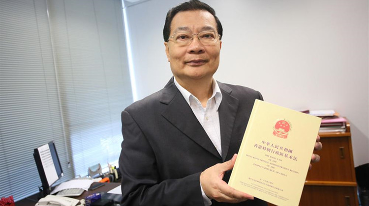 譚耀宗：港人應對「一國兩制」充滿歷史自信