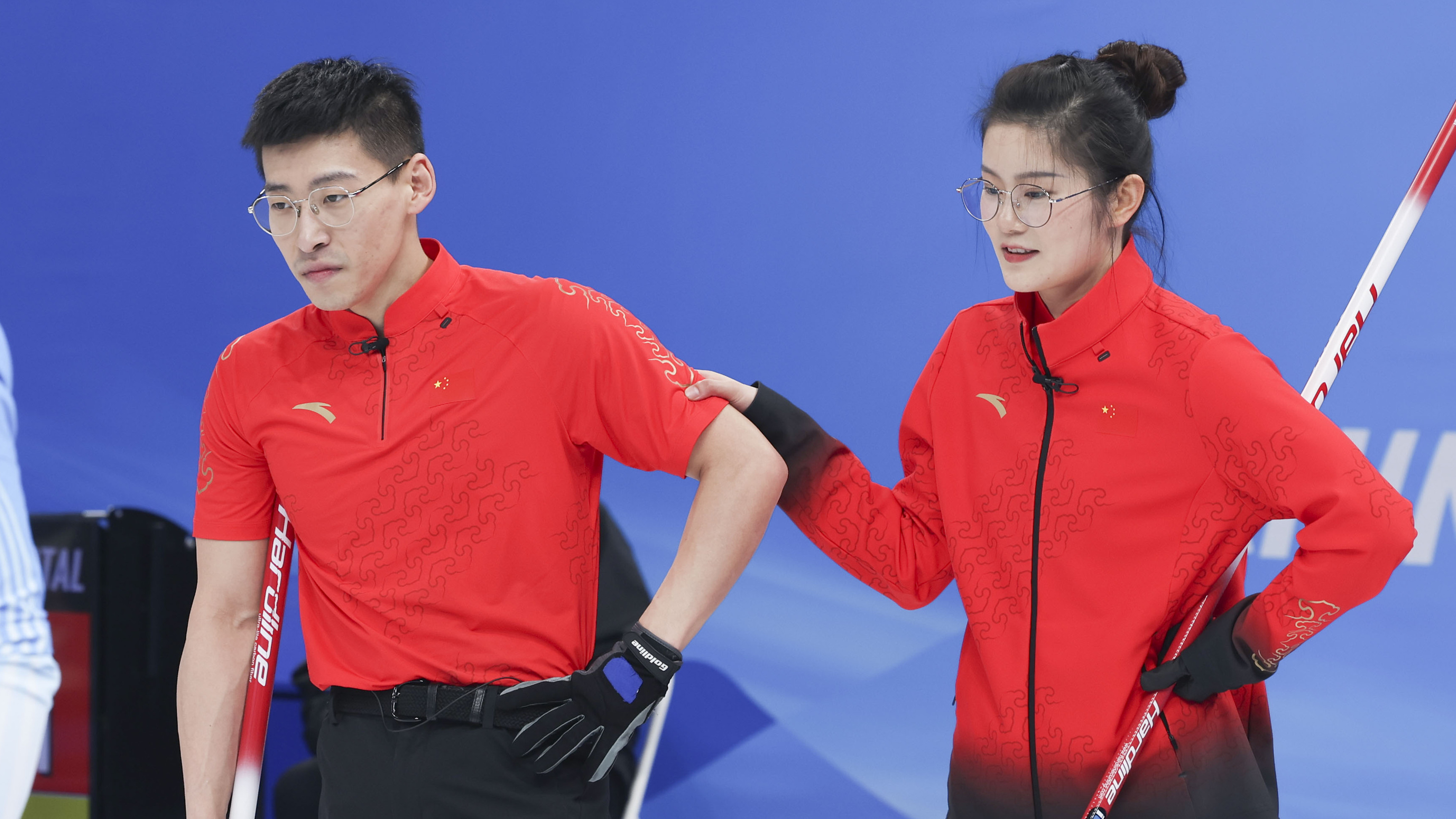 冰壺混雙中國隊負於美國