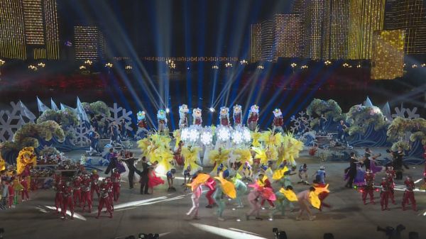 深圳元素亮相冬奧開幕式 海外媒體點讚