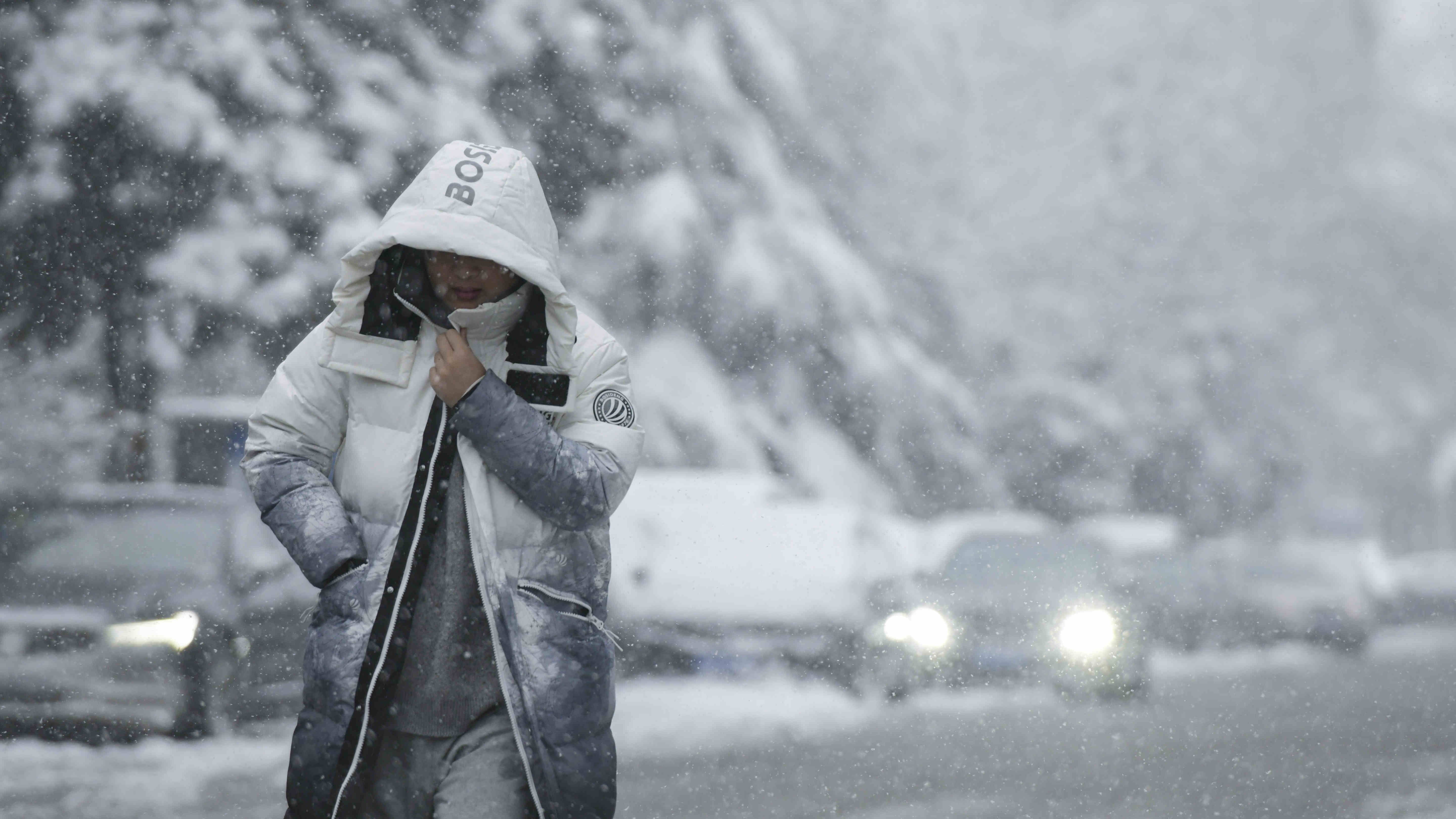 長三角雨雪「上崗」 多地發布暴雪預警關閉高速