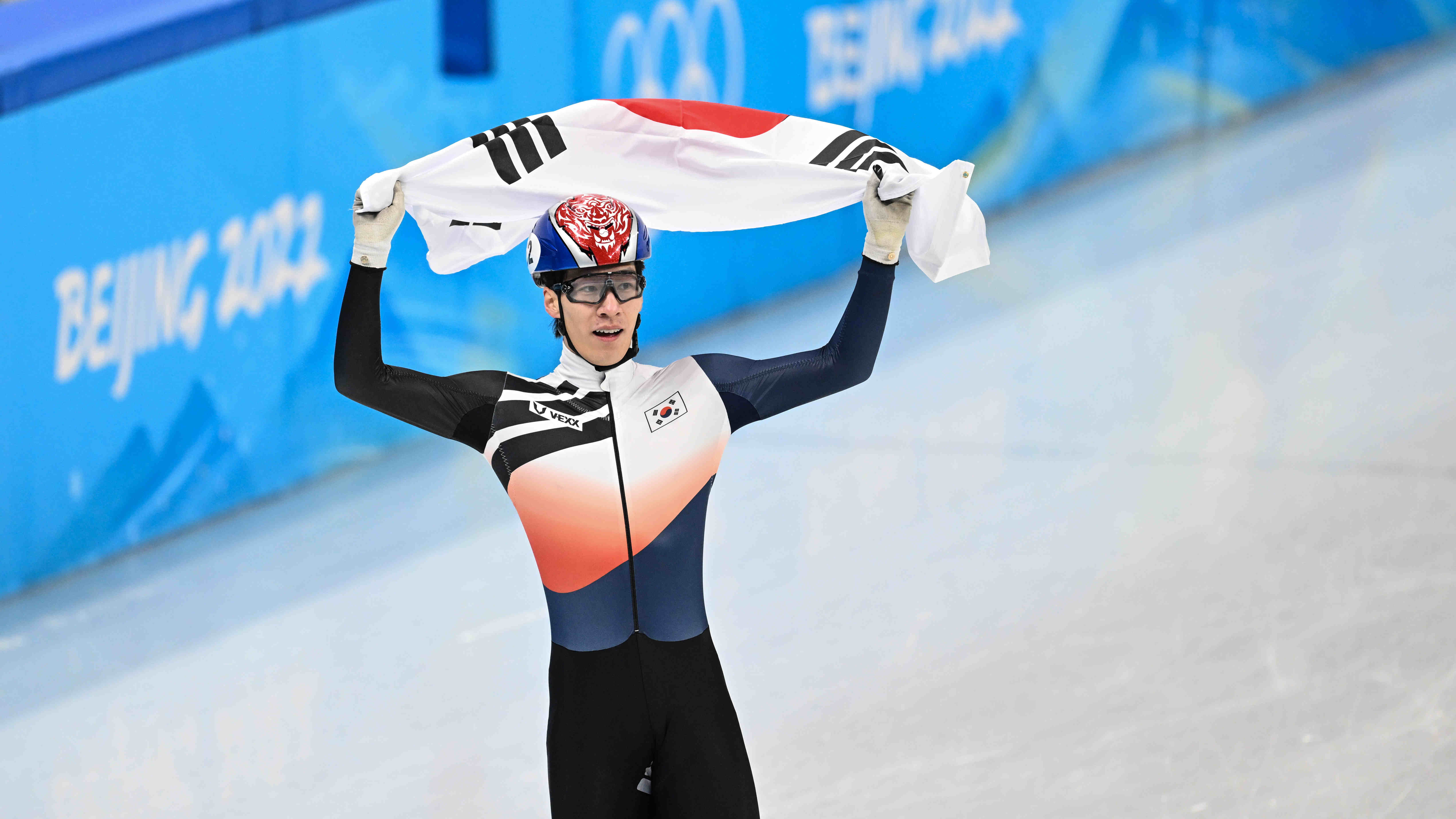 中國駐韓大使館祝賀韓國選手黃大憲奪金