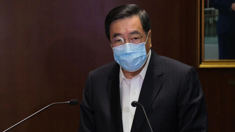 專車司機初確 梁君彥快測陰性居家工作