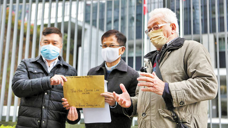 甘浩望馮智活等人妄圖為黎智英張目 議員批假借宗教插手政治