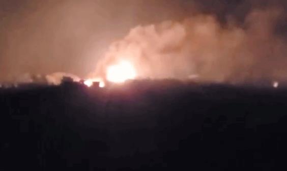 基輔發生大爆炸 夜空因爆炸被照亮幾分鐘