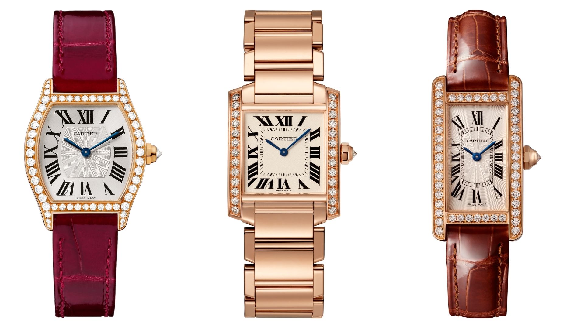 【鐘表】卡地亞經典腕表 歷久不衰