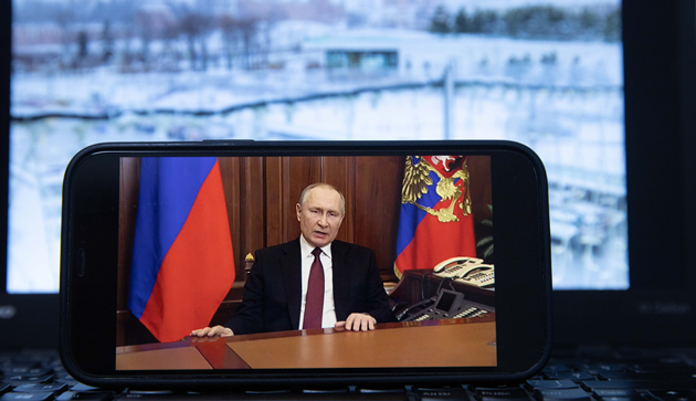 普京簽令要對俄實施不友好行為外國名單