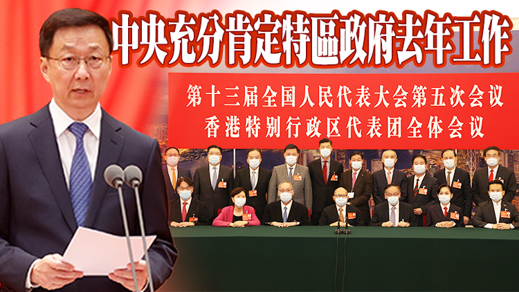 韓正接見港區全國人大代表團：中央全力全方位支持香港抗疫