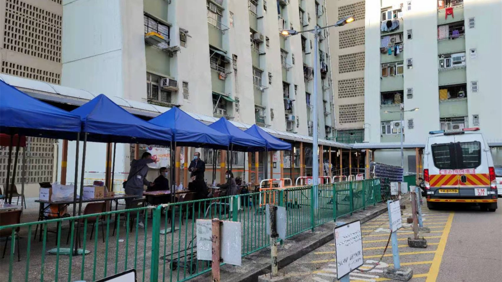 屯門友愛邨愛勇樓揪出153宗初陽24宗不確定