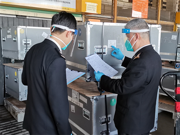 2022年北京冬奧會暫進貨物經廣州白雲機制復運出境