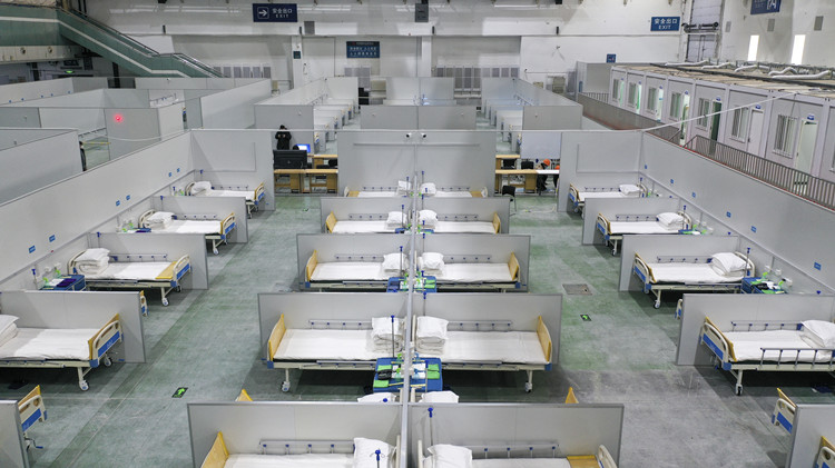 吉林省已建成方艙醫院8處 共計11488張床位