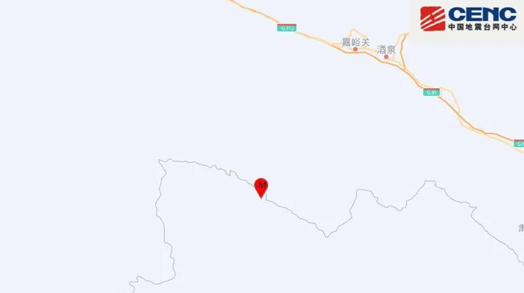 甘肅省張掖市肅南縣發生5.1級地震
