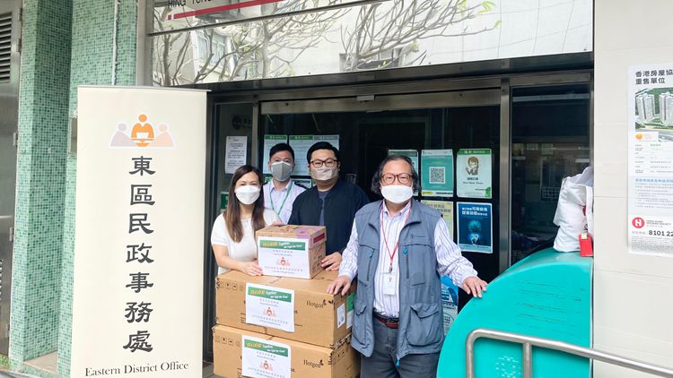 東區元朗污水樣本檢測呈陽性 民政事務總署派發6.9萬套快測包