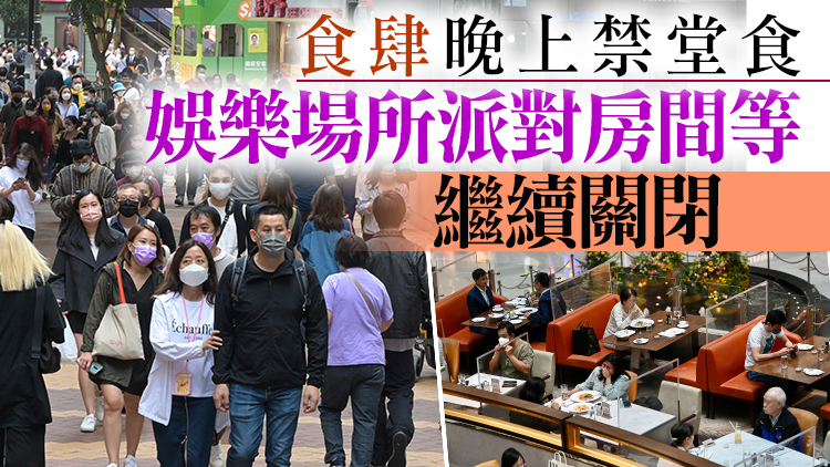 港府延續兩人限聚令等現行社交距離措施至4月6日