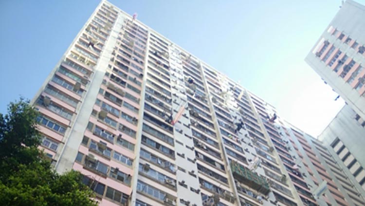 污水樣本呈陽性 政府圍封香港仔鴨脷洲邨利添樓