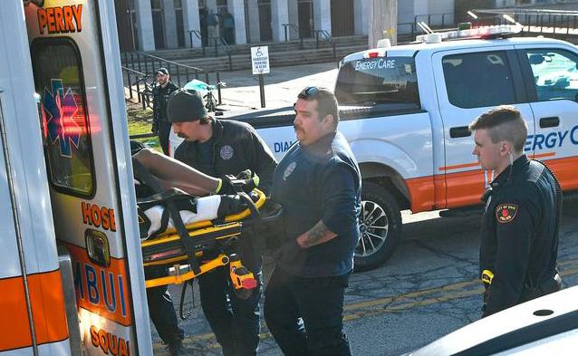 圖集 | 美國賓州一高中發生槍擊案 一人受傷