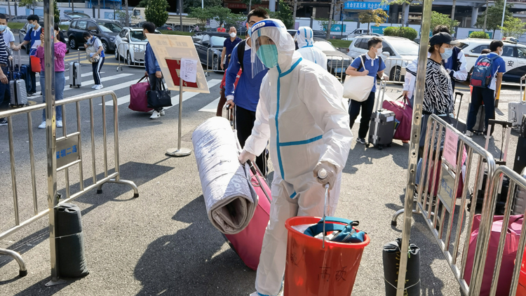 深圳學生返校首日井然有序